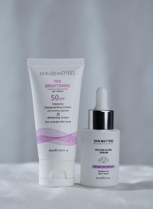 Anti-Ageing & Brightening Bundle Pakistan | Retinol Serum + TRX Cream Kit